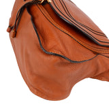 Chloé Grained Calfskin Marcie Satchel Handbag