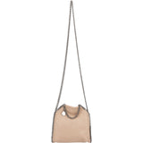Stella McCartney Shaggy Falabella Mini Fold Over Tote Crossbody Handbag