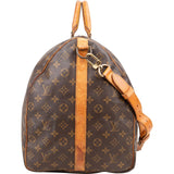 Louis Vuitton Monogram Canvas Keepall 60 Bandoulière Travel Bag