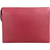 Louis Vuitton Fuchsia Epi Leather Poche Toilette Clutch