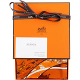 Hermès Jeu des Omnibus et Dames Blanches Silk Carre 70 Scarf Tuch