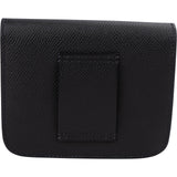 Hermès Black Epsom Constance Compact Wallet