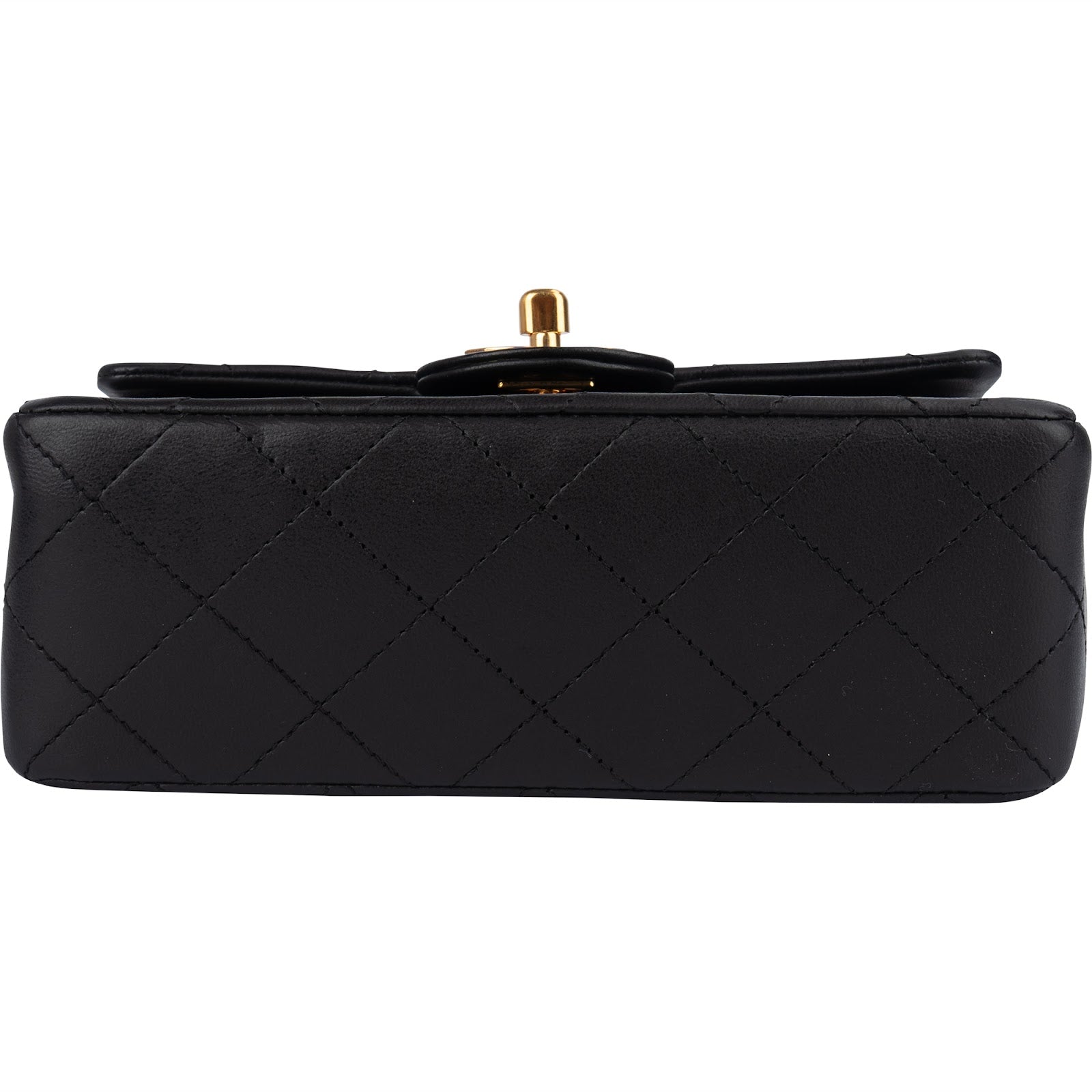 [🔄️B21 / F02] Chanel Quilted Lambskin Small Single Flap Crossbody Bag - vintageandkickz