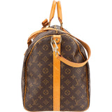 Louis Vuitton Monogram Canvas Keepall 55 Bandoulière Travel Bag