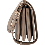 See by Chloé Leather and Suede Hana Saddle Crossbody Bag