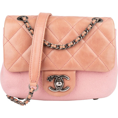 Chanel Quilted Lambskin Edelweiß Salzburg Single Flap Crossbody Bag - vintageandkickz