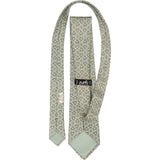 Hermès Chain Link Print Silk Tie Krawatte