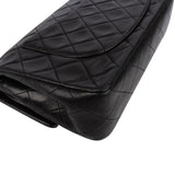 Chanel Quilted Lambskin 24K Gold Small Double Flap Shoulder Bag