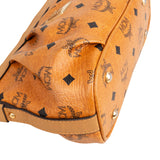 MCM Monogram Visetos Baguette Shoulder Handbag