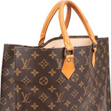 Louis Vuitton Monogram Canvas Sac Plat Handbag