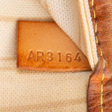 Louis Vuitton Monogram Damier Azur Canvas Neverfull MM Shoulder Bag