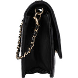 Chanel Quilted Patent Leather CC Crossbody Bag - vintageandkickz