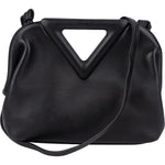 Bottega Veneta Leather Small The Point Handbag - vintageandkickz
