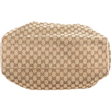 Gucci Monogram GG Canvas Sukey Large Hobo Tote Handbag