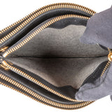Céline Black Calfskin Trio Small Crossbody Bag