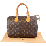 Louis Vuitton Monogram Canvas Speedy 25 Handbag