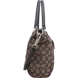 Coach Monogram Signature Canvas Prairie Satchel Handbag