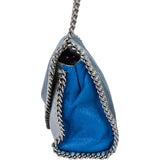 Stella McCartney Tricolor Shaggy Falabella Fold Over Flap Crossbody Bag