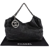 Chanel Stitchng Caviar Leather CC Handbag