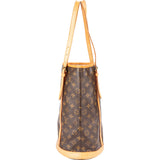 Louis Vuitton Monogram Canvas Bucket GM Shoulder Bag