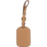 Prada Grained Leather Luggage Tag Pedant