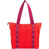 Louis Vuitton Cotton Antigua Canvas Cabas Handbag