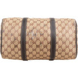 Gucci Monogram GG Coated Canvas Boston Handbag