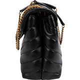 Yves Saint Laurent Quilted Lambskin Loulou Medium Crossbody Bag