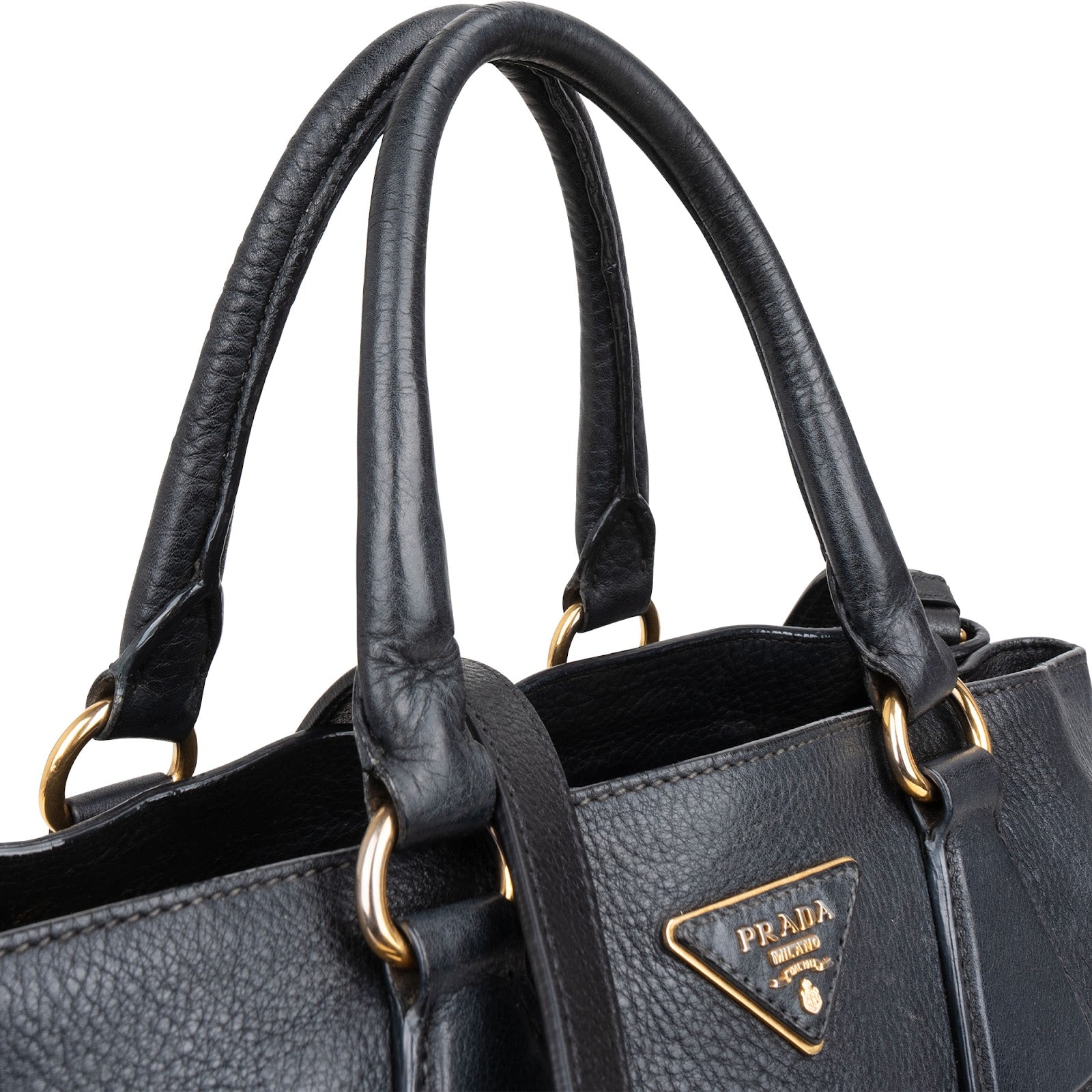 [🔄️B20 / F36] Prada Vitello Daino Tote Crossbody Bag - vintageandkickz