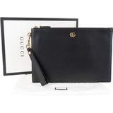 Gucci Monogram Leather GG Marmont Clutch