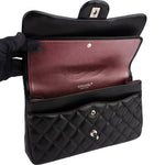 Chanel Quilted Lambskin Jumbo Double Flap Crossbody Bag xx datacode - vintageandkickz
