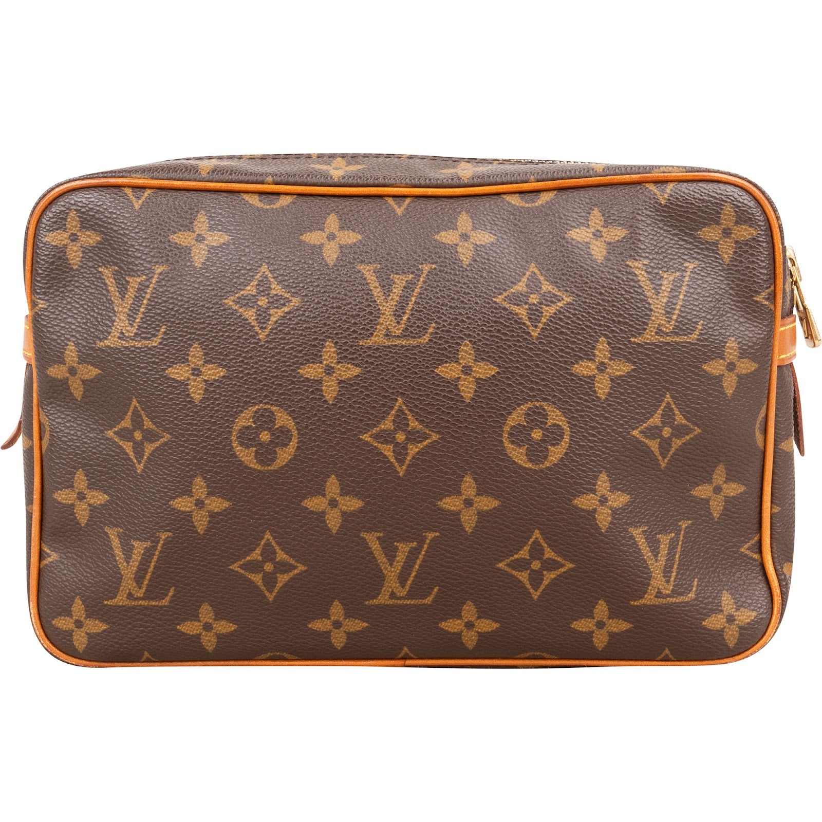 Louis Vuitton Monogram Canvas Compiegne 23 Clutch - vintageandkickz