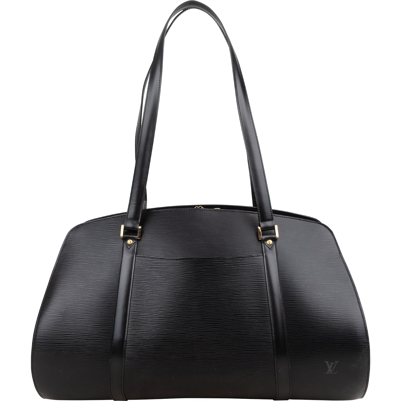 [🔄️B20 / F07] Louis Vuitton Noir Epi Leather Sac St. Jacques Shoulder Bag - vintageandkickz