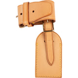 Louis Vuitton Vachetta Leather Luggage Tag Set (K.T)