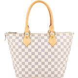 Louis Vuitton Monogram Damier Azur Saleya PM Handbag