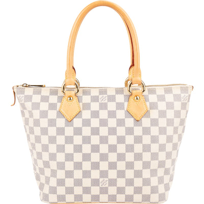 Louis Vuitton Monogram Damier Azur Saleya PM Handbag