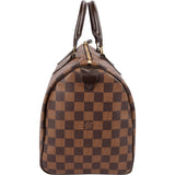 Louis Vuitton Monogram Damier Ebene Speedy 30 Handbag