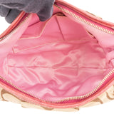 [🔄️B07 / F41] Coach Monogram Signature Canvas Pleated Hobo Shoulder Bag - vintageandkickz