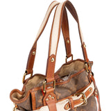 Louis Vuitton Limited Monogram Tussue Rayures Handbag