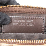 Burberry Haymarket Check Coated Canvas Boston 30 Handbag