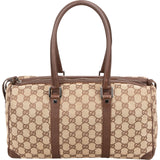 Gucci Monogram GG Boston Handbag