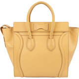 Céline Smooth Butter Calfskin Luggage Tote Handbag