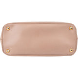 Prada Pink Saffiano Leather Galleria Handbag