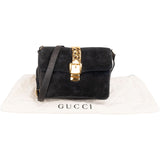 Gucci Suede Sylvie Small Crossbody Bag
