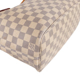 Louis Vuitton Monogram Damier Azur Canvas Neverfull PM Handbag