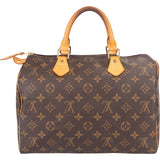 Louis Vuitton Monogram Canvas Speedy 30 Handbag