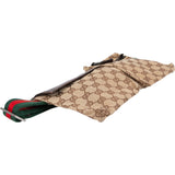 Gucci Multicolor Leather GG Canvas Belt Crossbody Bag