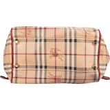Burberry Haymarket Check Tote Shoulder Bag