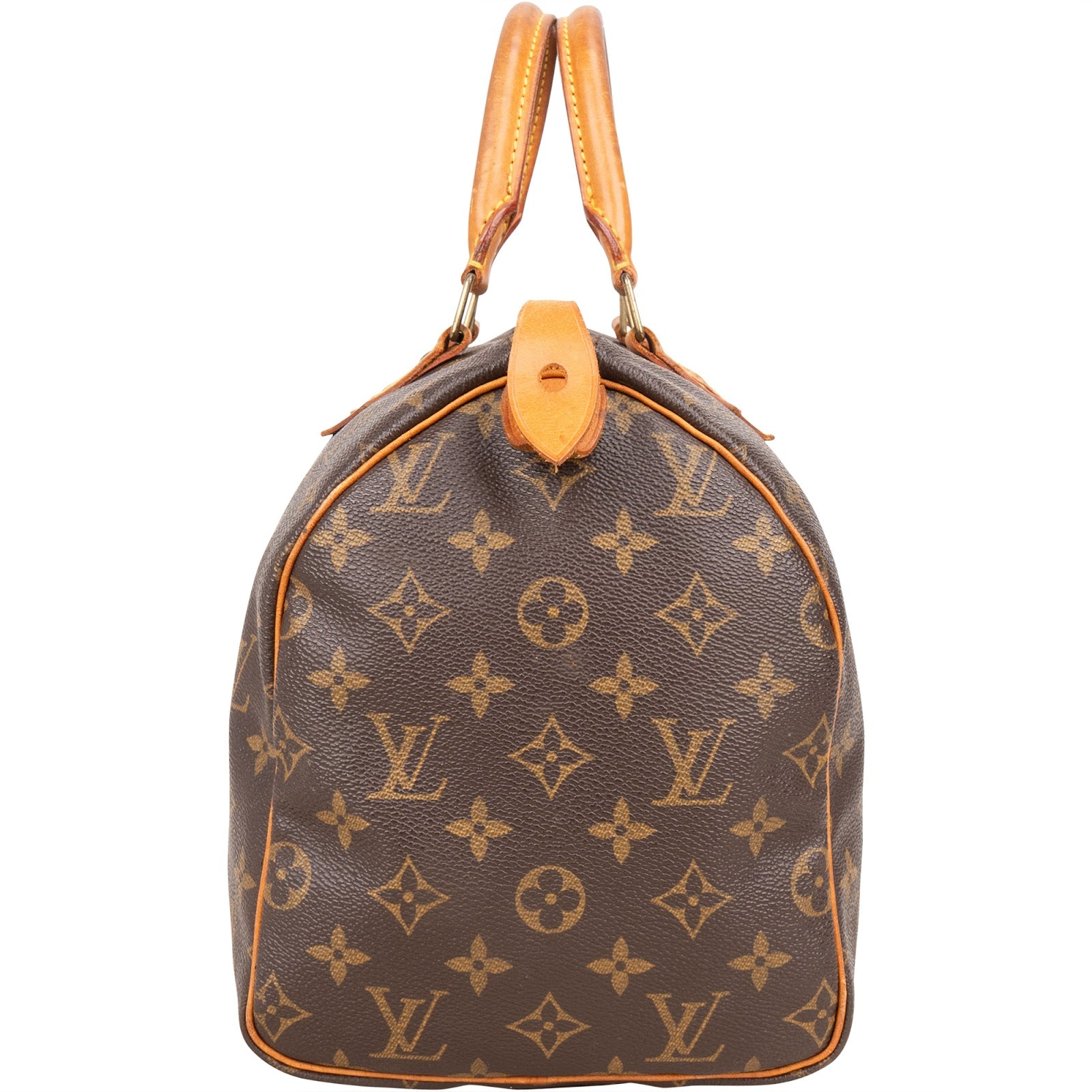 Louis Vuitton Monogram Canvas Speedy 30 Handbag - vintageandkickz