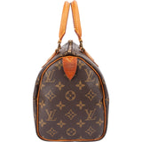 Louis Vuitton Monogram Canvas Speedy 25 Handbag